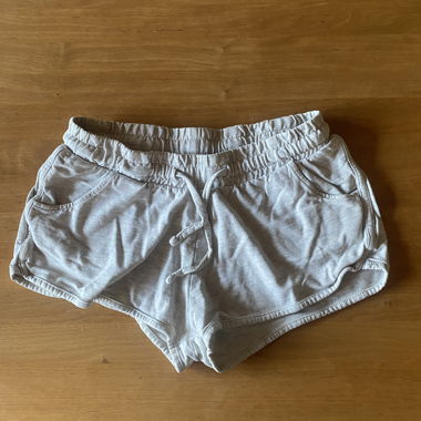 Minigonne/Shorts in cotone grigio