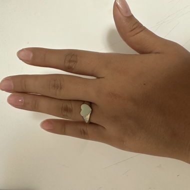 Bague cœur 
