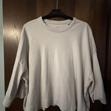 Sweatshirt gris, taille XL C&A