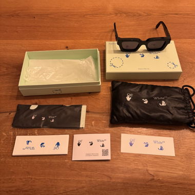 Off White Sonnenbrille Virgil Dark Gray