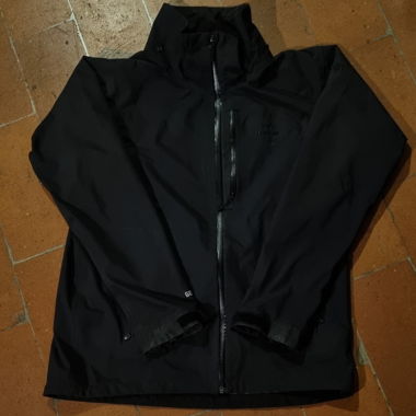 Eider Gore-Tex wasserdichte Jacke, schwarz – Grösse L