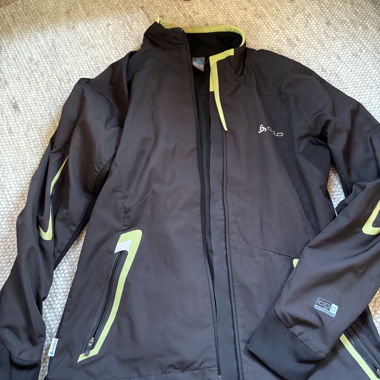 Odlo Women's Sports Jacket M black/green