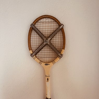 Dekoration Tennisschläger 