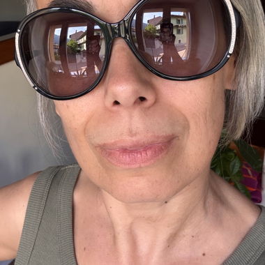Schwarze Fendi Sonnenbrille