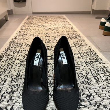 Zara escarpins heels black 