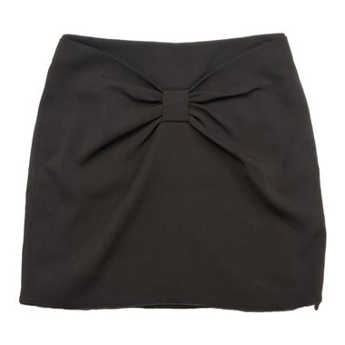 Mini-jupe noire LIU JO avec nœud 38