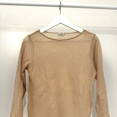 Langarmshirt durchsichtig