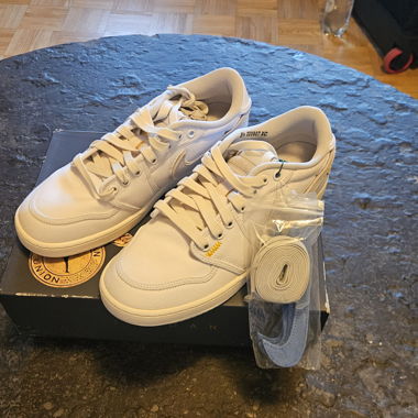 Jordan retro low AJIKO SP Union Canvas White
