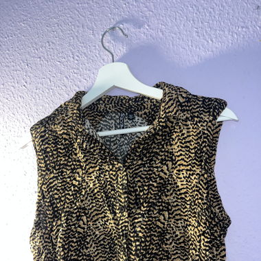 patterned blouse