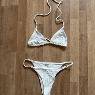 Bershka Bikini Set white