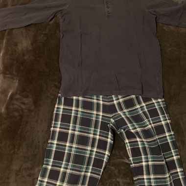 Zweiteiliger Baumwollpyjama
