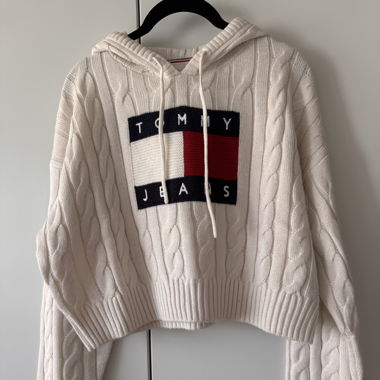 Felpa in maglia Tommy Jeans XS