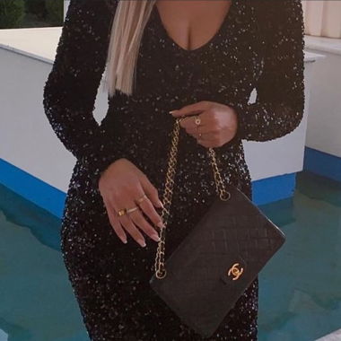 Abendkleid Schwarz kurz