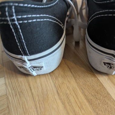 Vans schwarz, kaum gebraucht