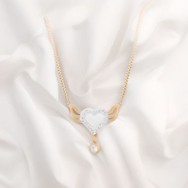 Dicentra Necklace - Graceful Floral Elegance
