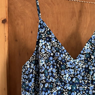 Robe à motif floral