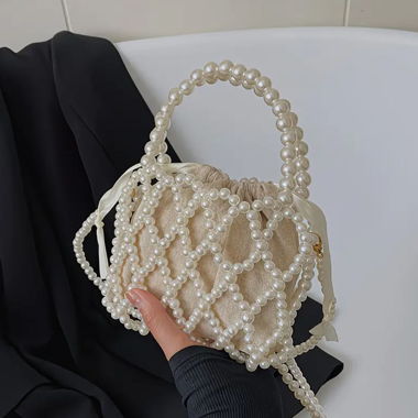 Pearl Beaded Handbag