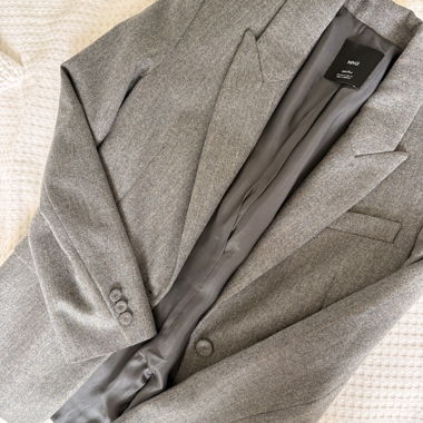 Blazer aus Wolle