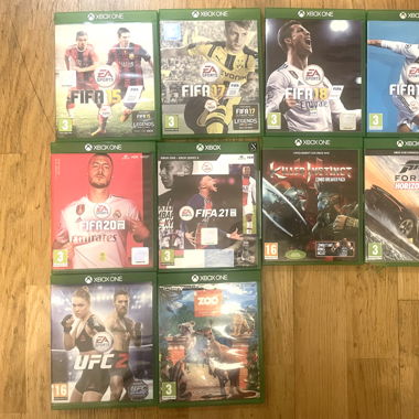 Lot de jeux vidéo 