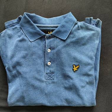 Polo blu Lyle & Scott