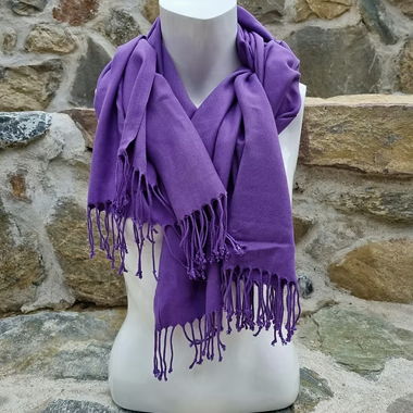 Echarpe violette