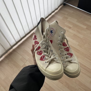 Converse x comme des garçons