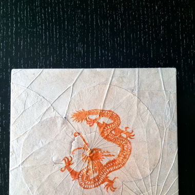 Tableau feuilles de lotus 