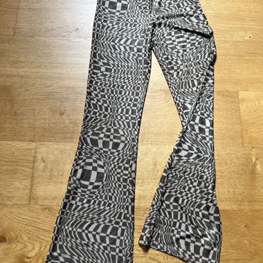 Pantalons à carreaux bootcut style 70’