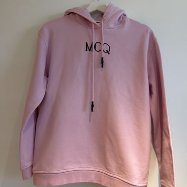 Rosa MCQ Kapuzen-Sweatshirt
