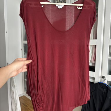 Chemise rouge Helmut Lang