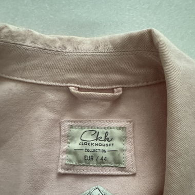 Pinke Jeansjacke