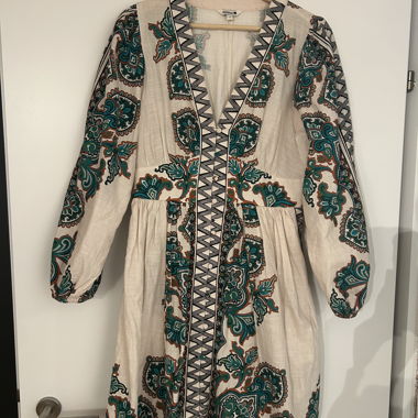 Spring dress in boho style