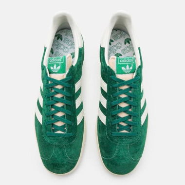 adidas Originals, UNISEX Gazelle Grün/Weiss.