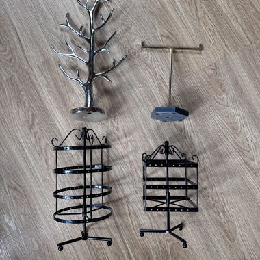 Set of 4 jewelry holder 