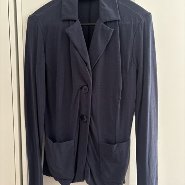 Veste de blazer femme bleue
