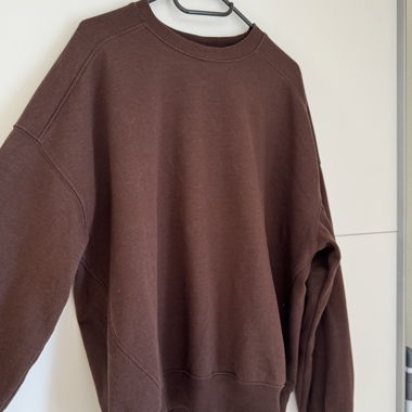 Brown Oversized Sweatshirt 