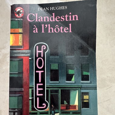 Livre "Clandestin à l’hôtel"