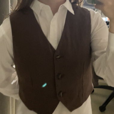 Gilet marron