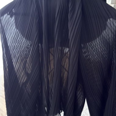 Top plissé SOAKED nero Taglia L
