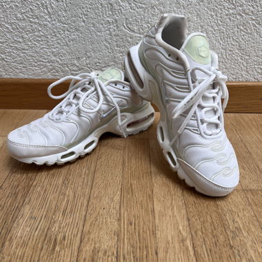 Nike TN Air Max Plus bianche, taglia 36.5.