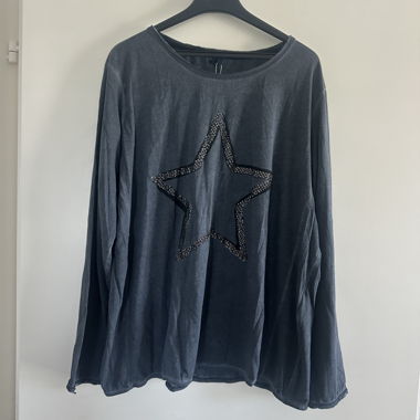 Cecil Cotton Star Blouse L XL