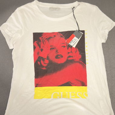 T-shirt Guess bianco