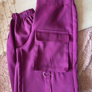Violet Cargo Pants