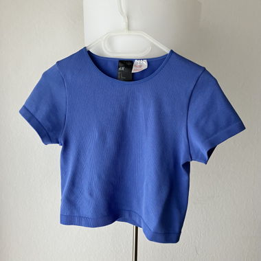 Blaues Thermo Top