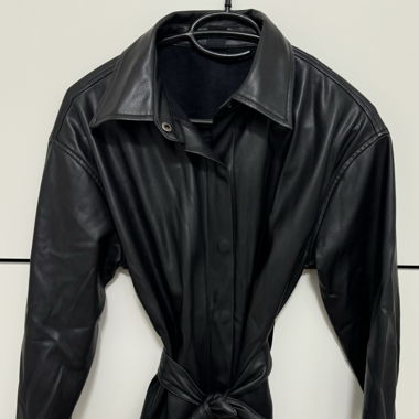 Veste légère en cuir 