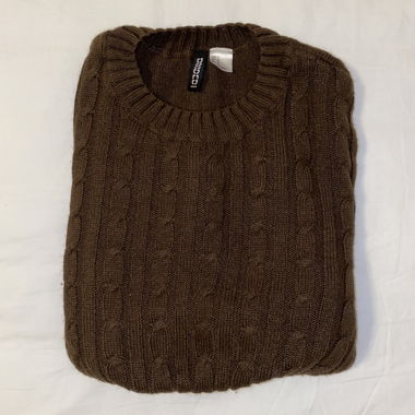 Strickjacke braun