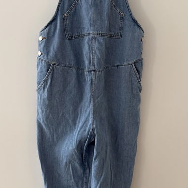 Mango Denim Schwangerschafts-Latzhose