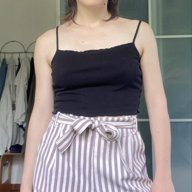 striped summer shorts