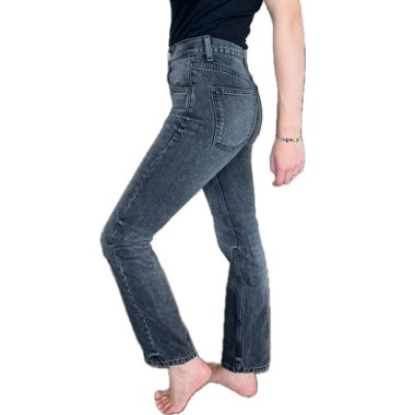 Dark Grey Bootcut Jeans Zara