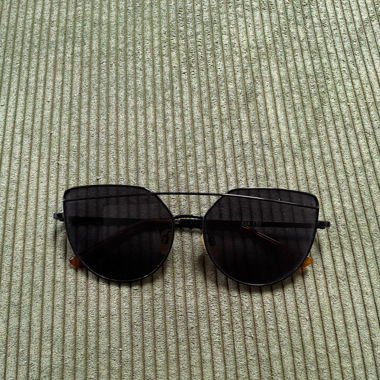 Schwarze Sonnenbrille